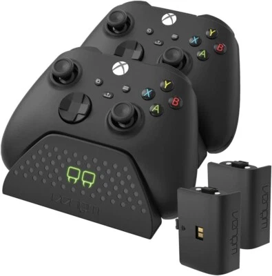 Xbox Series X / S Twin Charging Dock with Rechargeable Battery Packs - Black - Image 1 of 4