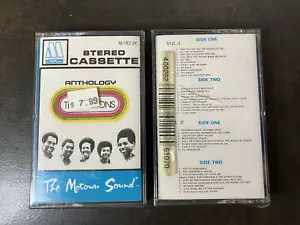 The Temptations – ANTHOLOGY VOL. 1 & 2 ; 2 CASSETTE TAPES, FACTORY SEALED - Picture 1 of 3