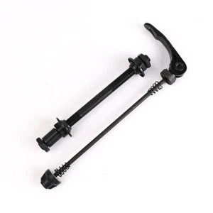 Mountain Bike Wheel Skewers Quick Release Lever Clip Bolt Axle Bicycle Shaft E - Picture 1 of 14