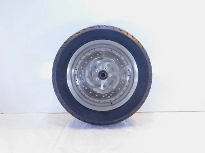 2005-2007 Harley Davidson Sportster 883 Custom Cast Rear Wheel Rim & Tire - Image 1 of 4