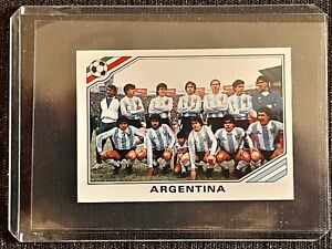 STICKER PANINI WORLD CUP STORY MEXICO 86  MARADONA  ARGENTINE # 169 TOPLOADER 1