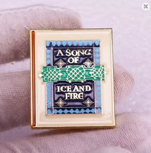 Prendedor House of Dragons Metal Esmalte Juego de Tronos Canción de Hielo y Fuego Libro - Imagen 1 de 2