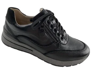 Caprice Damen Sneaker 9-23650-43 Glattleder Schwarz Weite-H - Bild 1 von 4