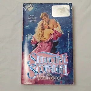 Victoria London-Seductive Scoundrel-Historical Romance Paperback Book - Picture 1 of 10