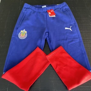 Pantaloni da allenamento Puma Club Guadalajara Chivas con tasche UOMO NUOVI CON ETICHETTE TAGLIA M - Foto 1 di 10