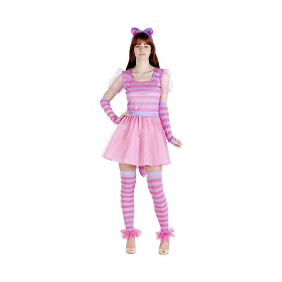 Costume Carnevale Halloween Stregatta Wonderland Donna Adulto Taglia Unica Ciao - Immagine 1 di 4