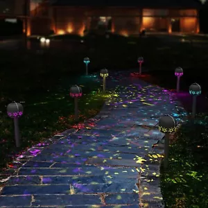 Halloween Garden Lights Solar Powered Waterproof Up to 8H Dusk to Dawn Halloween - Picture 1 of 6
