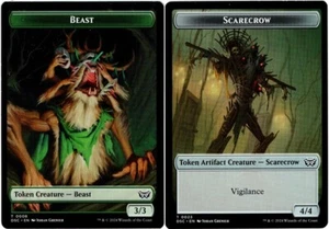 1x MTG - Beast \\ Scarecrow Token #08/23 - CMR: Duskmourn - Picture 1 of 1
