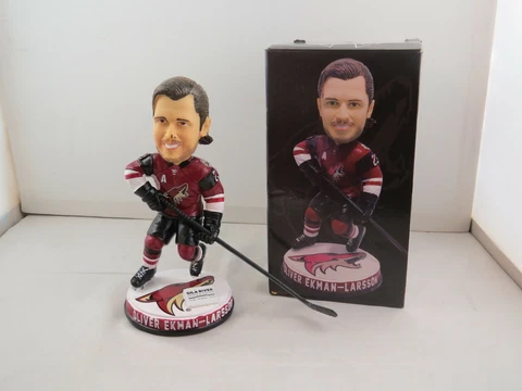 Arizona Coyotes Bobblehead - Oliver Ekman- Larson - 2018 SGA - New in Box Cover