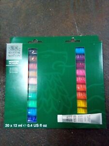 Winsor and Newton Winton Oil Colors Paint Supplies Set 20 x 12 ml 20 Colors #190