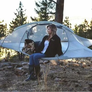Two-person Portable Tree House Triangle Tensile Flying Tree Tent Sky Hammock - Picture 1 of 11