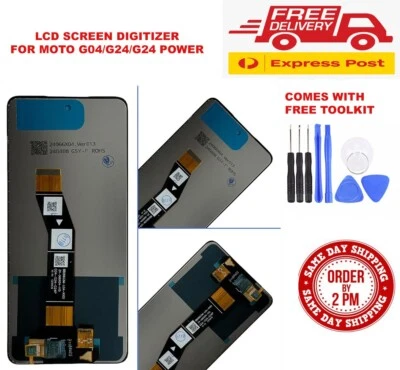 Motorola Moto G04 / G24 / G24 Power Lcd Touch Screen Digitizer Replacement OEM - Image 1 of 3