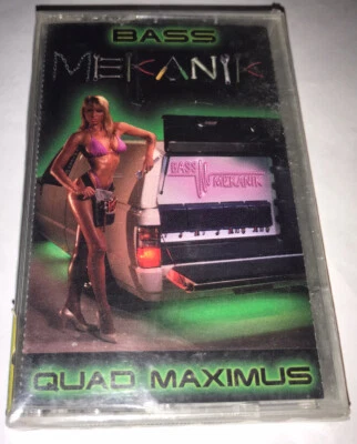 New Sealed Quad Maximus Bass Mekanik Cassette 1994 Very Hard To Find - Image 1 of 4