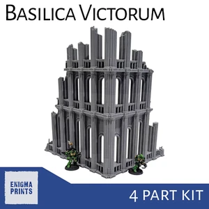 Basilica Victorum Ruin - 28mm 3D Printed Imperial Terrain for Tabletop Wargaming - Picture 1 of 8