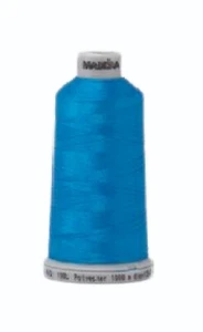 MADEIRA, Ref. 1895, Teal Blue -- Polyneon Thread -- # 40, 1100 yards - Picture 1 of 2