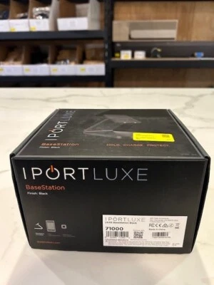 IPORT 71000 Luxe Charging BaseStation & Hardware BLACK - Image 1 of 2