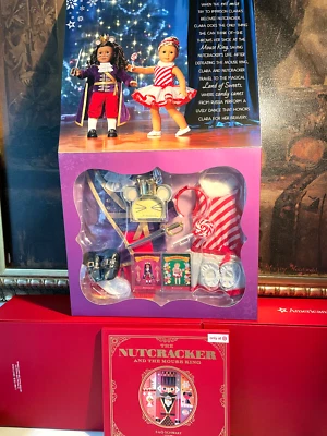 NEW American Girl NUTCRACKER Mouse King Toy Soldier + Land of Sweets Sets + BOOK - Image 1 of 4
