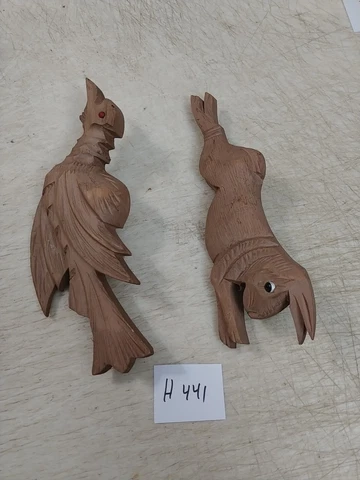 LARGE HUNTER CUCKOO CLOCK BIRD & RABBIT Cover