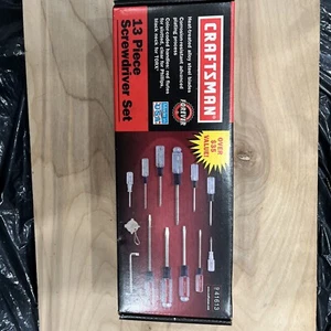 CRAFTSMAN 41613 13 Piece Screwdriver Set 941613 NOS New NIB Some Pitting - Picture 1 of 11