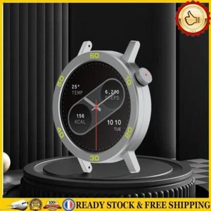 Metal Bezel Replacement Tempered Glass Film for CMF Watch Pro 2(Silver Green) - Zdjęcie 1 z 11