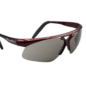 ICONIC Bolle Made in France Vigilante Crimson Red Arc Shield Sport Sunglasses