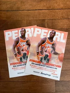 Lot of 2 - 2016 PEARL WASHINGTON DAY MAGNETS - Syracuse vs Georgetown BASKETBALL - Picture 1 of 2