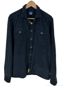 BD BaggieS Over shirt in Velluto a coste BLU - Imagen 1 de 5