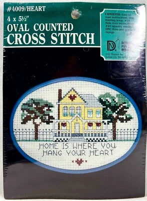 NUEVO 1987 Designs For The Needle Heart 4009 Kit Punto de Cruz Contado De Colección 13954 Foto 1 de 2