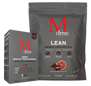 MDRIVE WEIGHT LOSS BUNDLE Lean Whey Protein Powder Morosil Boost and Burn Energy - Picture 1 of 3