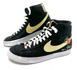 Nike Blazer Mid ‘77 Pomegranate Mens Size 8 CI1166-001 Black Sneakers Shoes - Picture 1 of 8