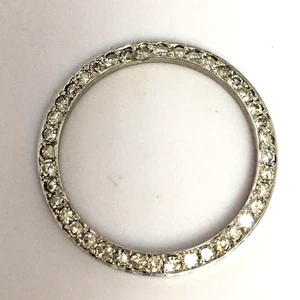 Bisel de diamante natural Rolex Datejust presidencial para dama de 3/4 quilates oro 18 kW - Imagen 1 de 6