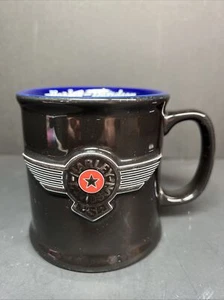 Taza Harley Davidson - Taza de café 3D EE. UU. - Estilo Art Deco - Usada en Excelente Condición - Imagen 1 de 6