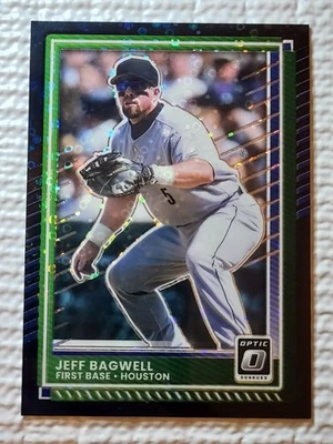 2025 Panini Donruss Optic Jeff Bagwell #25 *Black Disco Parallel* *NM* - Image 1 of 2