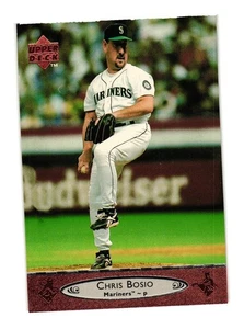 1996 Upper Deck #461 Chris Bosio Seattle Mariners - Picture 1 of 2