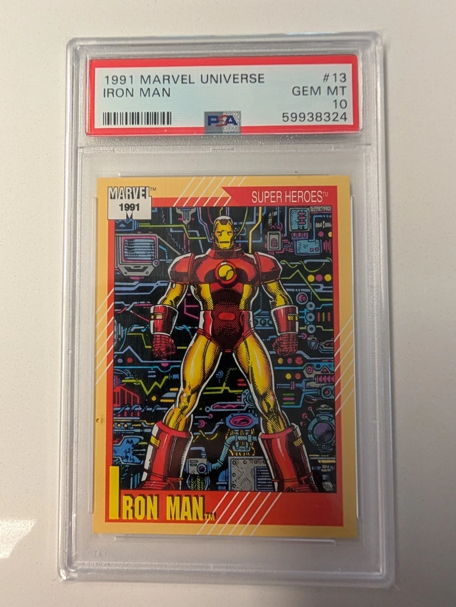 Iron Man Professional Sports Authenticator (PSA) Trading Cards for