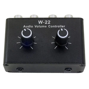 W-22 Passive Stereo Volume Audio Adjustment Controller Left and Right2813 - Afbeelding 1 van 6