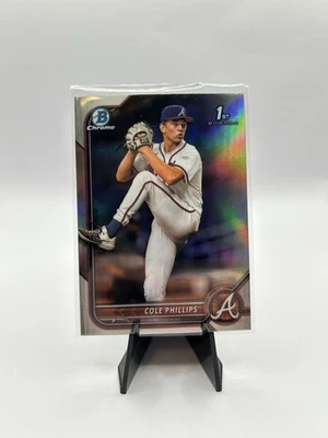 2022 Bowman Draft - Chrome Cole Phillips #BDC-90 Refractor (RC) - Image 1 of 2