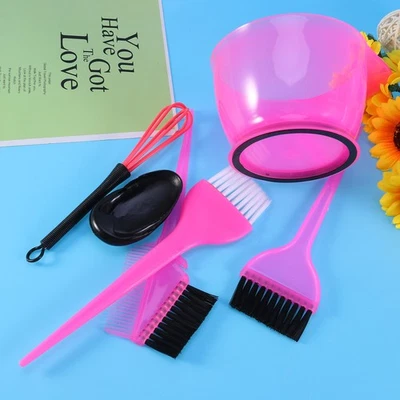  6 Pcs Hair Coloring Brush Kit Colour Haare Faerben Set Färben Malvorlagen - Bild 1 von 4