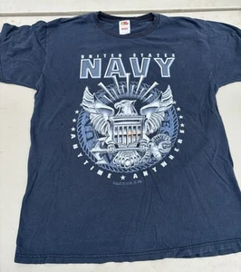 Men’s Tshirt U.S. Navy Fruit of Loom Large - Bild 1 von 6