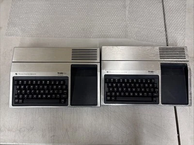 Lot of Two TI-99/4A Model No. PHC004A * As Is * For Parts Only - Image 1 of 4
