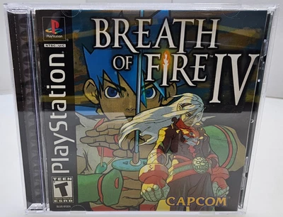 Sony Playstation 1 PS1 Breath Of Fire IV CIB Game Cleaned & Tested - Image 1 of 4