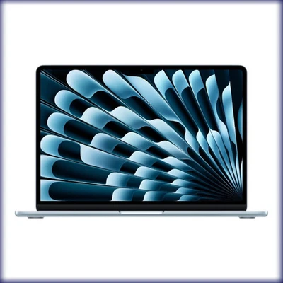 Apple MacBook Air 13" M4 16GB 256GB SSD 10/8 cores CPU/GPU Sky Blue RRP£999 New - Image 1 of 4
