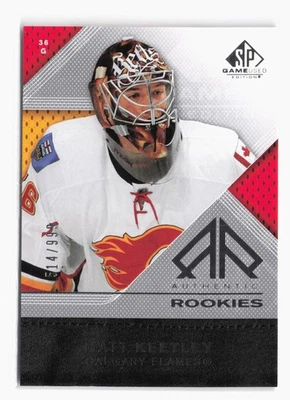2007-08 SP Game Used #176 Matt Keetley #/999 Calgary Flames Rookie SP - Image 1 of 2