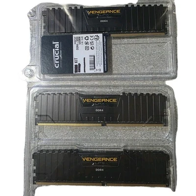 Corsair VENGEANCE LPX(3 x 8GB x 3200MHz)  24GB DDR4 RAM **NOT TESTED** Preowned - Image 1 of 3