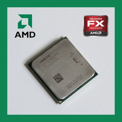 AMD FX-4300 CPU ✔️ Socket AM3+ FD4300WMW4MHK 3.8 GHz 3800 4 Core 4MB Processore - Immagine 1 di 3