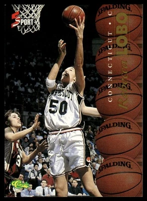 1995 Classic Five Sport #42 Rebecca Lobo - Image 1 of 2