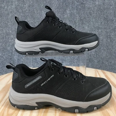 Skechers Zapatos Mujer 7 Negro Agua Senderismo Tenis Espuma con Memoria Refrigerada por Aire Foto 1 de 4