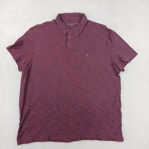 John Varvatos XL Mens Polo Shirt Knit Lightweight 22x26 Slim Fits A Medium - Picture 1 of 12
