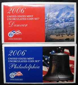 2006 US Mint Uncirculated 💎GEM SATIN💎 Mint Set in/OGP ✨Super Nice Set✨(25-079) - Picture 1 of 7