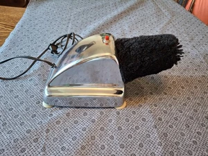 Vintage Chrom Schuh Diener Polierer Modell #62 mit Bürste Belk inkl. funktionierendem Zustand - Bild 1 von 5